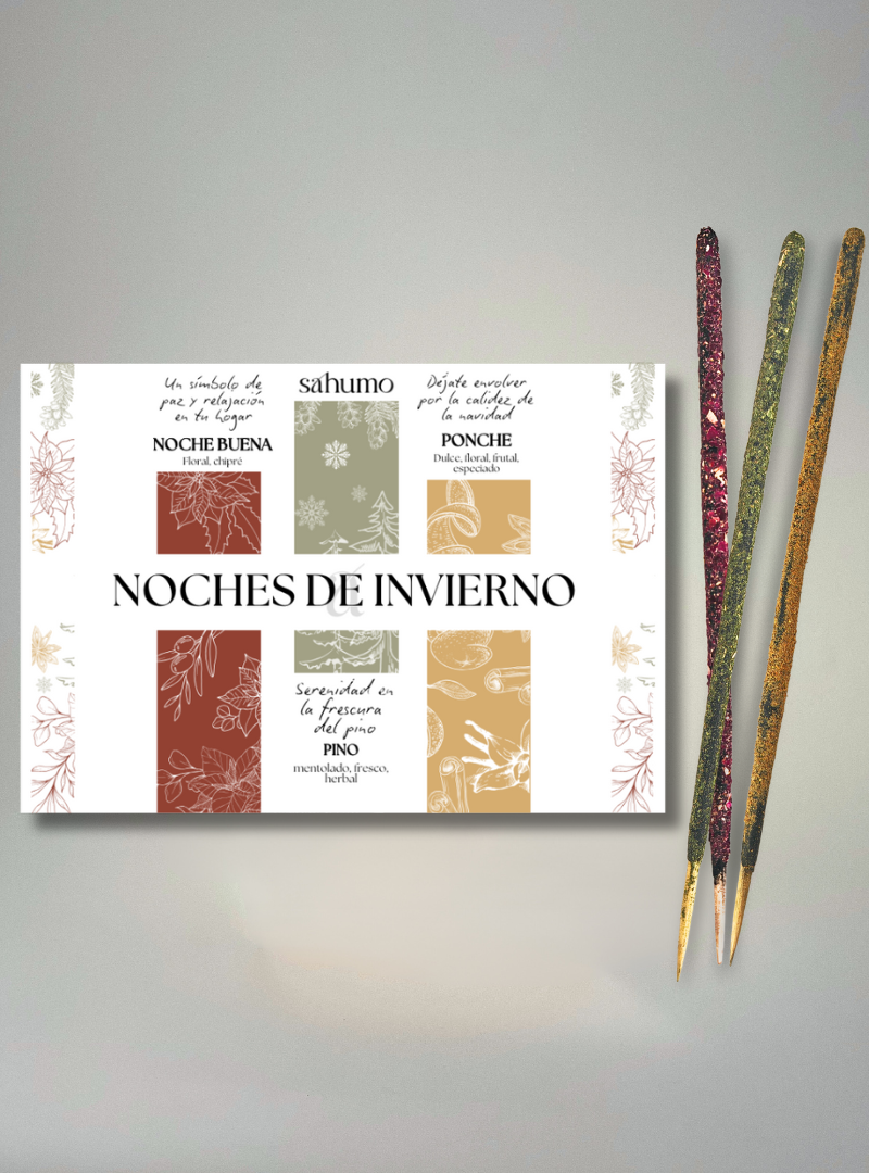 "Noches de invierno" Inciensos Artesanales Premium