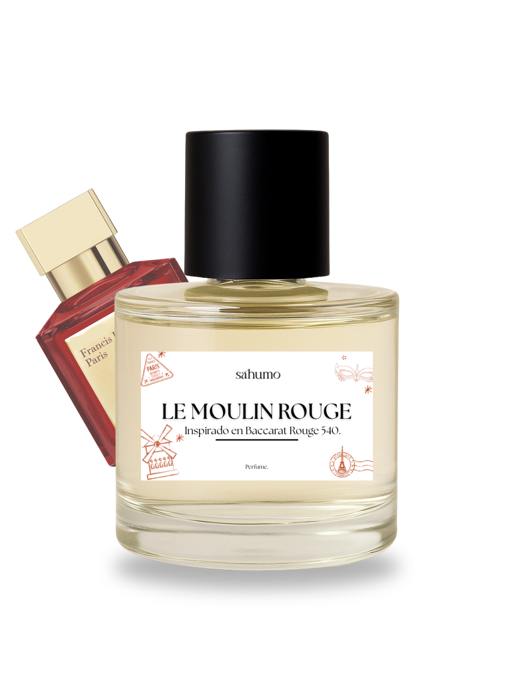 Perfume Le Moulin Rouge (Inspirado en Baccarat Rouge 540)