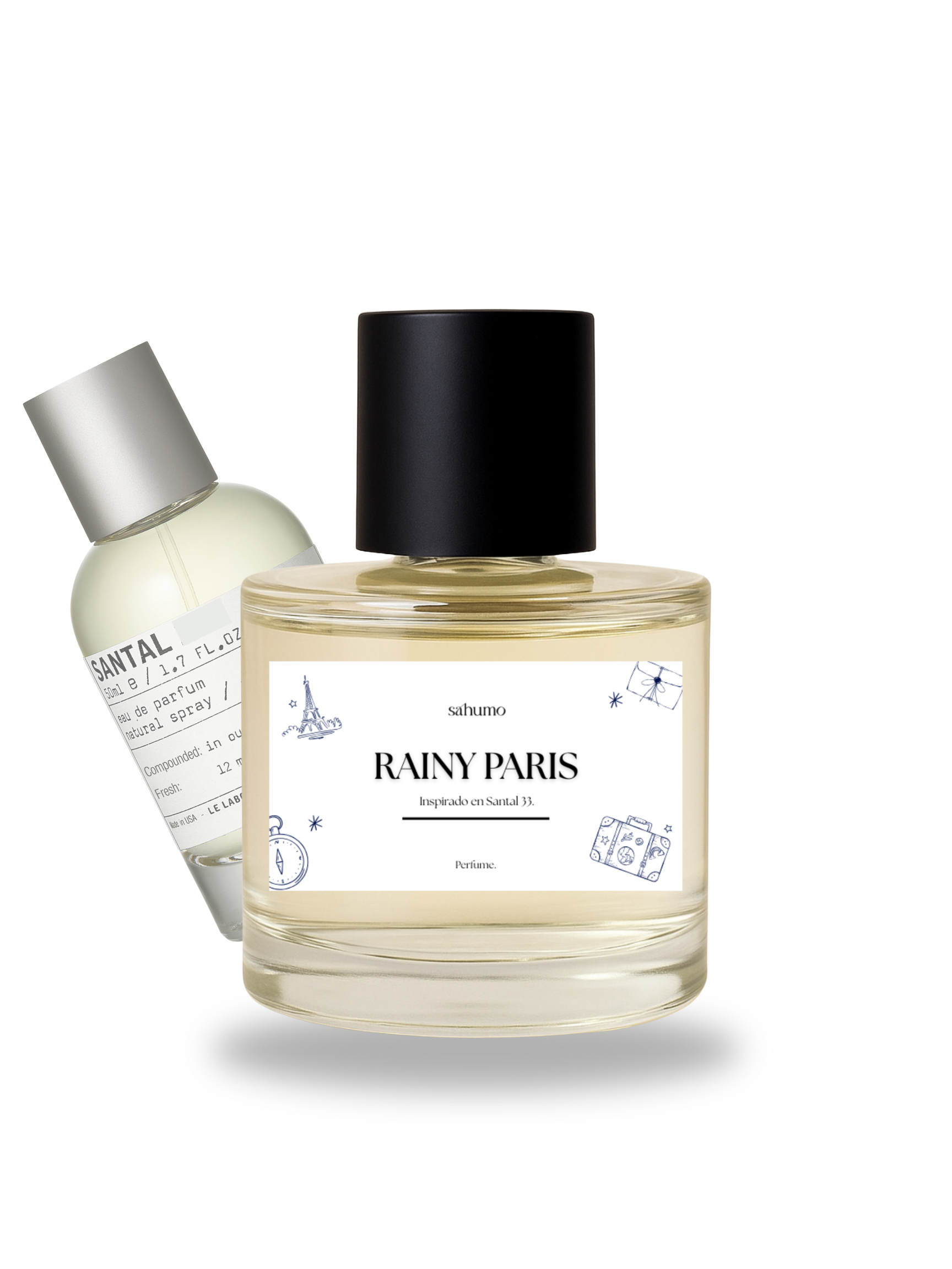 Perfume Rainy Paris (inspirado en Santal 33)