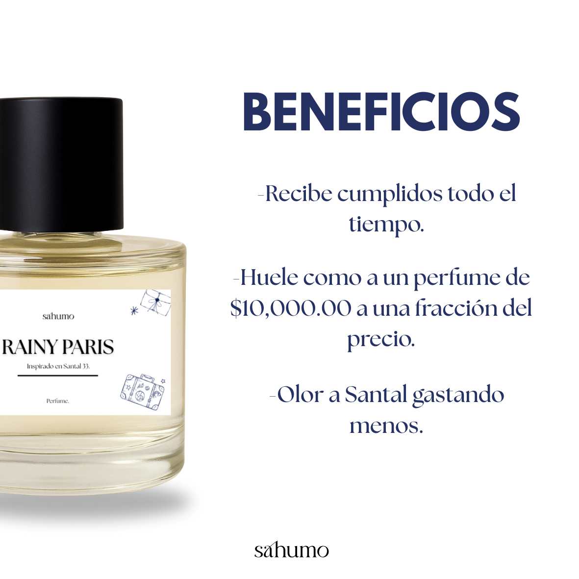 Perfume Rainy Paris (inspirado en Santal 33)