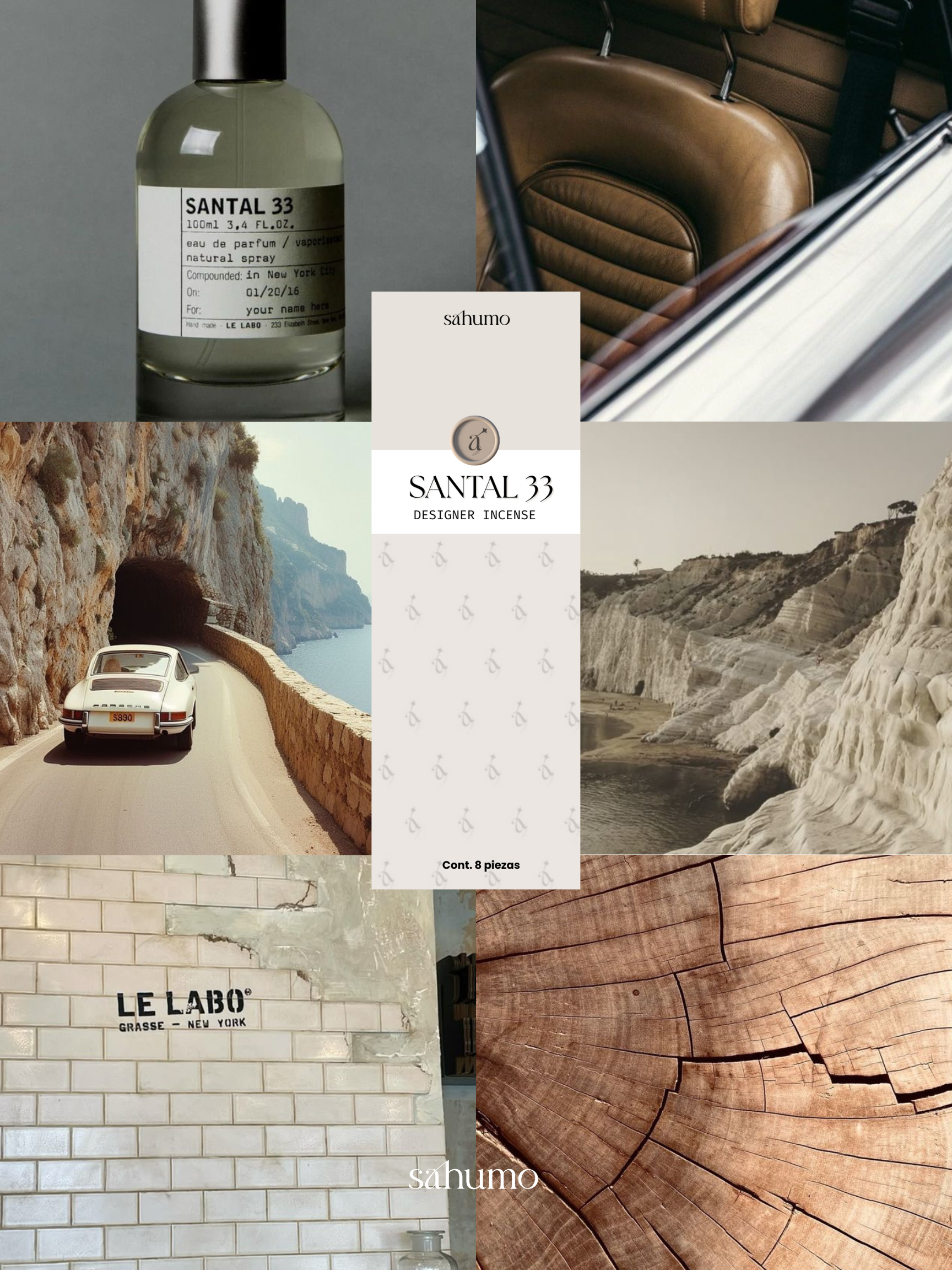 Designer incense Santal 33