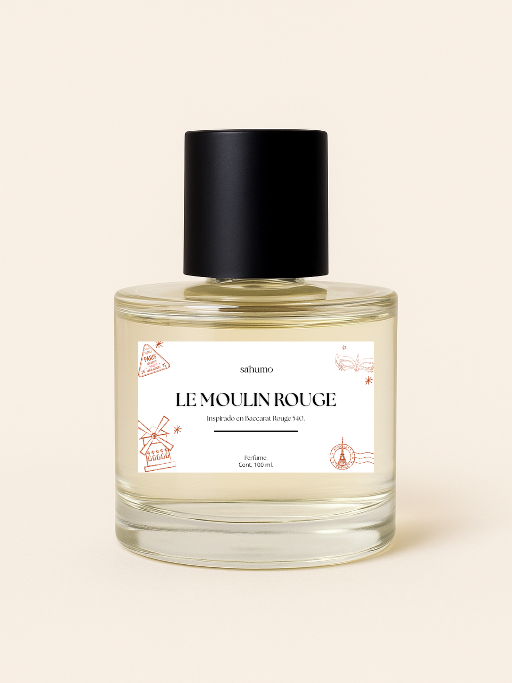 Perfume Le Moulin Rouge (Inspirado en Baccarat Rouge 540)