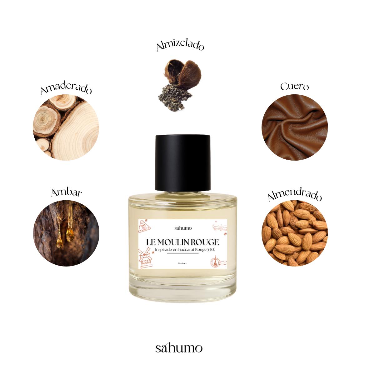 Perfume Le Moulin Rouge (Inspirado en Baccarat Rouge 540)