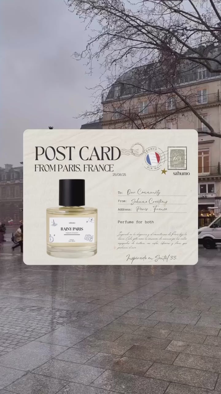 Perfume Rainy Paris (inspirado en Santal 33)
