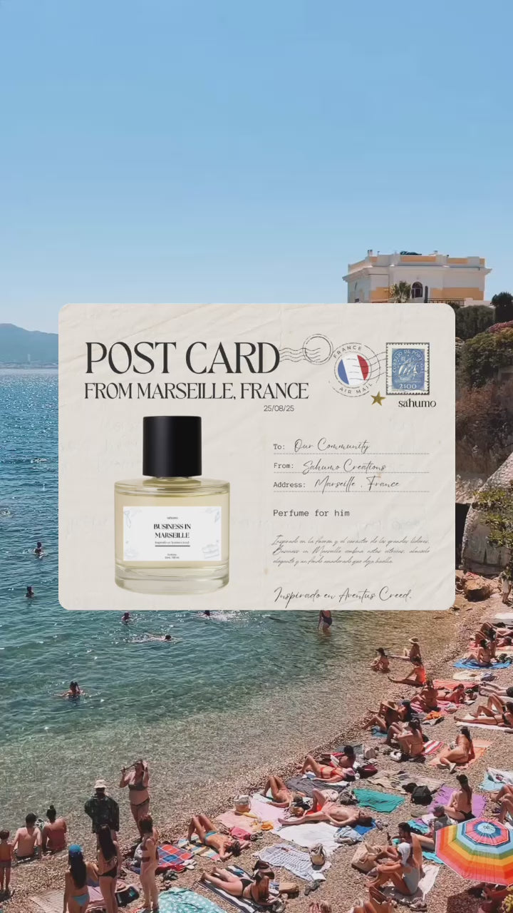 Perfume Business in Marseille (inspirado en Aventus Creed)
